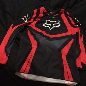 FOX Red Dirtbiking Jersey